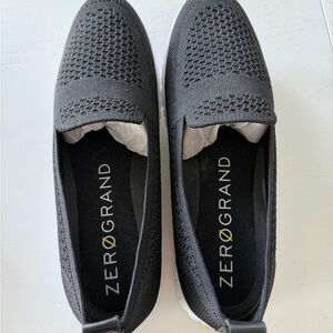 Cole Haan Black Knit Loafers